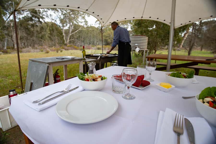 Kangaroo Island: Full-Day Guided Island Life Tour - Seafood BBQ lunch in a private bush camp with all drinks included