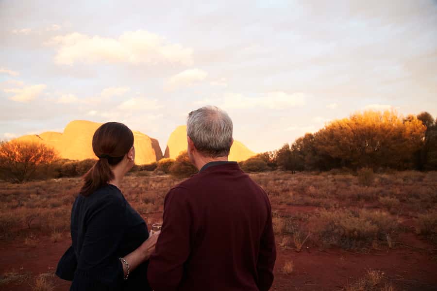 Kata Tjuṯa Sunset Tour with Sparkling Wine and Cheeseboard - Sparkling wine and the cheeseboard: the atmosphere is the value