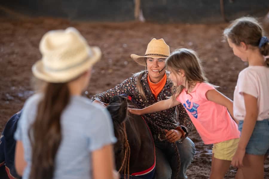 Katherine: Authentic Outback Show and Live Music - Inside the indoor arena: where the action happens