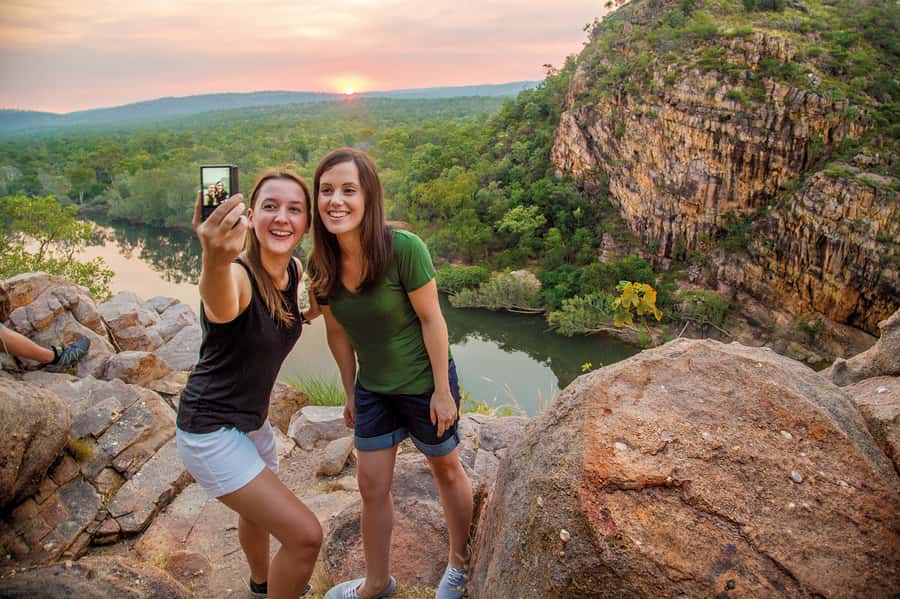 Katherine Gorge & Edith Falls Full-Day Tour from Darwin - The Katherine Gorge Cruise: Freshwater Crocodiles and Big Sandstone Walls