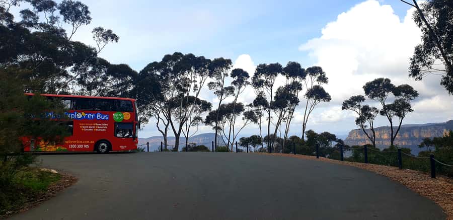 Katoomba: Blue Mountains Full-Day Hop-On Hop-Off Bus Tour - Katoomba Cascades and Katoomba Falls: waterfalls that feel close