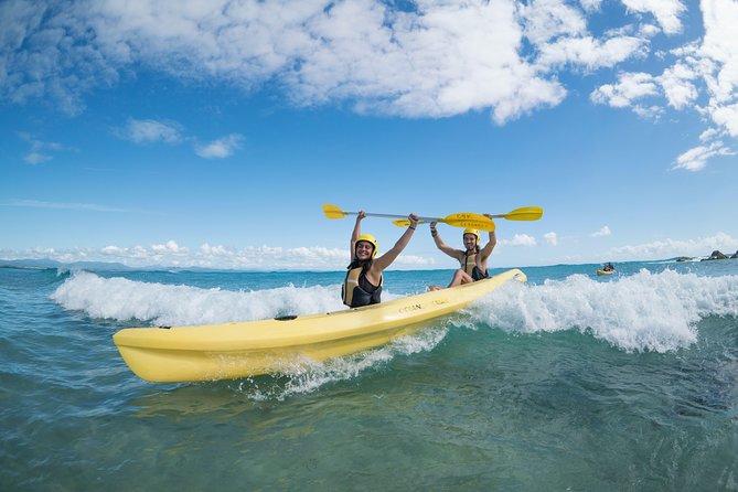 Kayaking with Dolphins in Byron Bay Guided Tour - The finish on a local beach: tea, coffee, Tim-Tams, and a reset