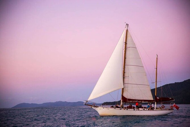Lady Enid Sunset Sail Airlie Beach - Adults Only - The 2-hour Pioneer Bay loop: what you’ll actually see