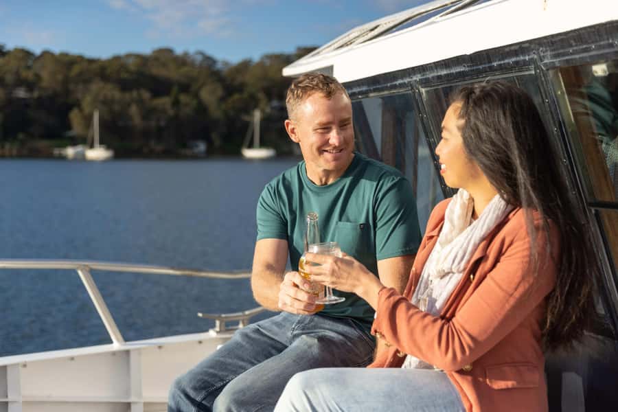 Lake Macquarie: Sunset Dinner Cruise with BBQ - What you actually eat: BBQ dinner, salads, and dessert