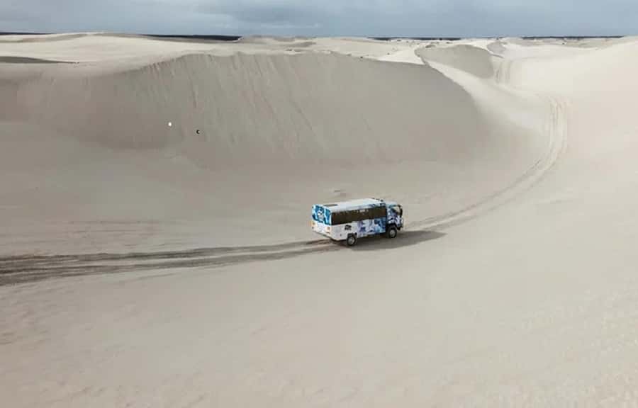 Lancelin 4WD Adventure & Sandboarding Experience - Where you start: finding the Lancelin 4x4 caravan at Beacon Road