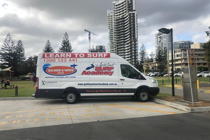 Learn to Surf at Broadbeach on the Gold Coast - Small-group instruction: the difference between watching and doing