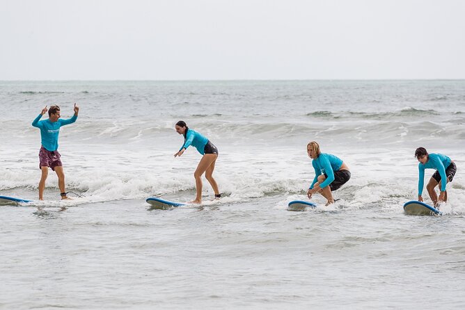 Learn to Surf at Coolangatta on the Gold Coast - Stand-up coaching: the moment the lesson clicks