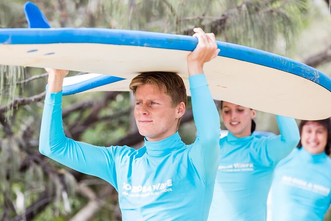 Learn to Surf at Noosa on the Sunshine Coast - The safety talk plus beach basics: where beginners get a fighting chance