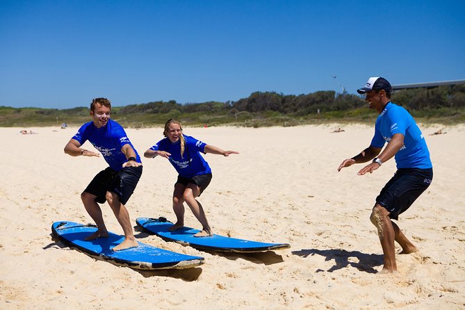 Learn to Surf at Sydney's Maroubra Beach - Equipment and comfort: soft boards, winter wetsuits, sunscreen