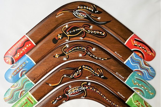Learn to throw a real Aborignal returning boomerang in Brisbane, Australia - A Quick Look at the Cultural Side: More Than a Skill Demo