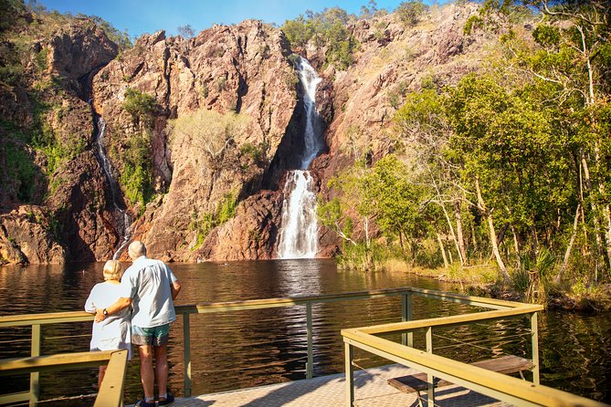 Litchfield National Park Day Tour from Darwin - Florence Falls plunge pool: the 160-step reality check