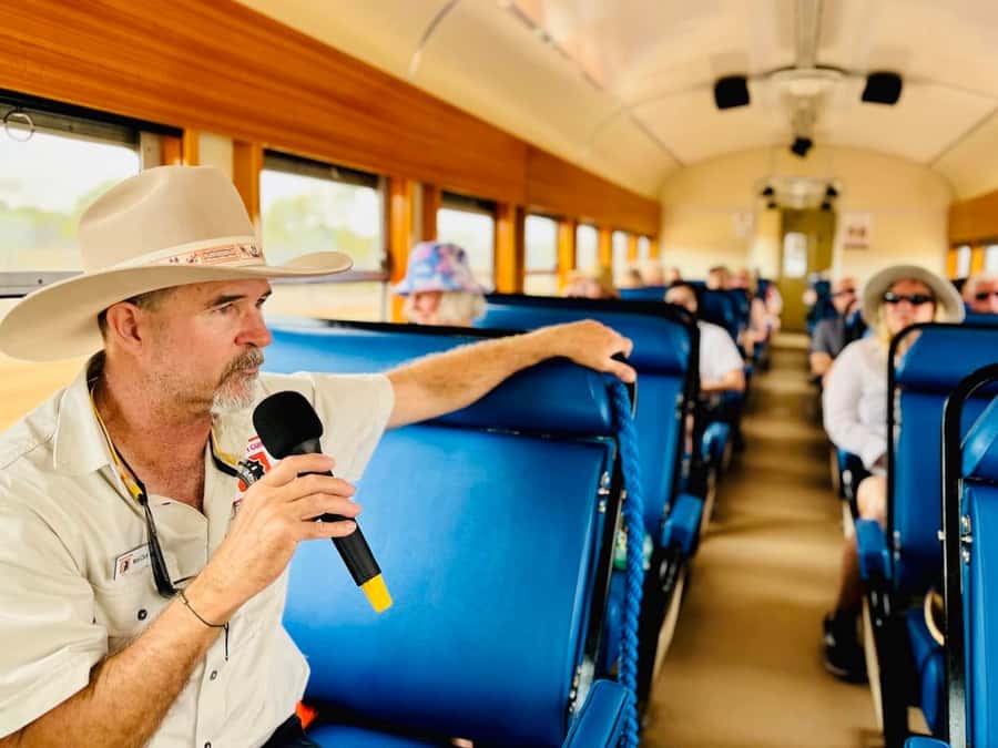 Longreach: Great Darr River Rail Run Outback Rail Adventure - Stop 2: Darr River arrival and the billy tea smoko moment
