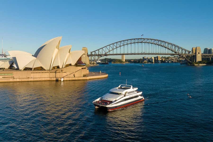Luxury Catamaran Lunch Cruise with Deluxe Buffet - A luxury harbour lunch that actually feels like a plan