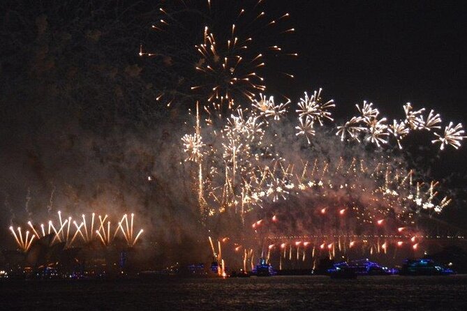 Luxury Sydney Harbor New Years Eve Fireworks Dinner Cruise 2026-7 - 5:00 pm to after midnight: how the evening flows