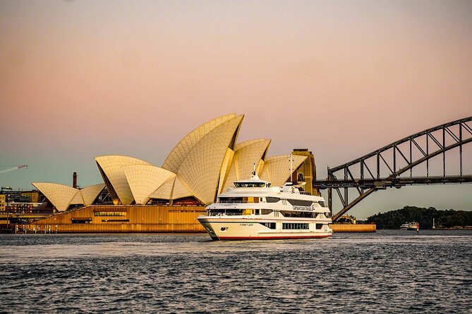 Luxury Sydney Harbor New Years Eve Fireworks Dinner Cruise 2026-7 - Drinks: Champagne and wines included, but spirits cost extra