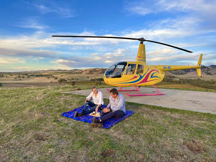 Lyndoch: Barossa Valley Helicopter Flight & Romantic Picnic - Helicopter-to-Hill Romance: Why This Barossa Flight Feels Different