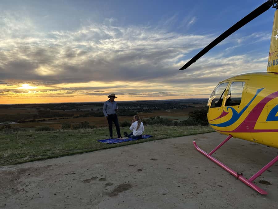 Lyndoch: Barossa Valley Helicopter Flight & Romantic Picnic - Meeting Barossa Helicopters: What Happens Before You Fly