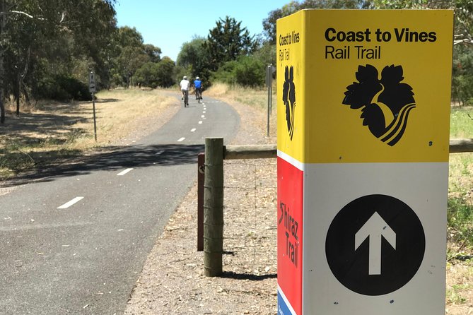 McLaren Vale Shiraz Trail Cycling Tour from Adelaide - Stop 1: McLaren Vale Wine and Food District, with lunch and guided riding