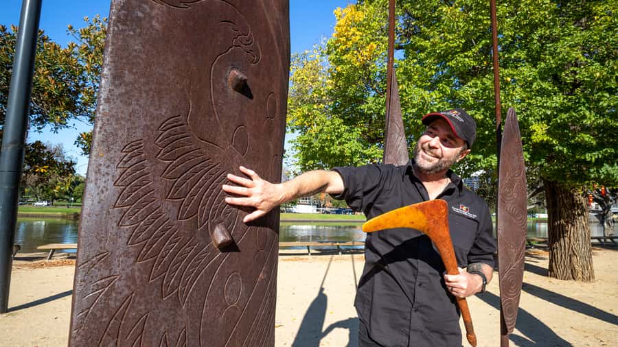 Melbourne: Aboriginal Heritage Walking Tour - The walk to Birrarung Wilam and the art installations you’ll meet