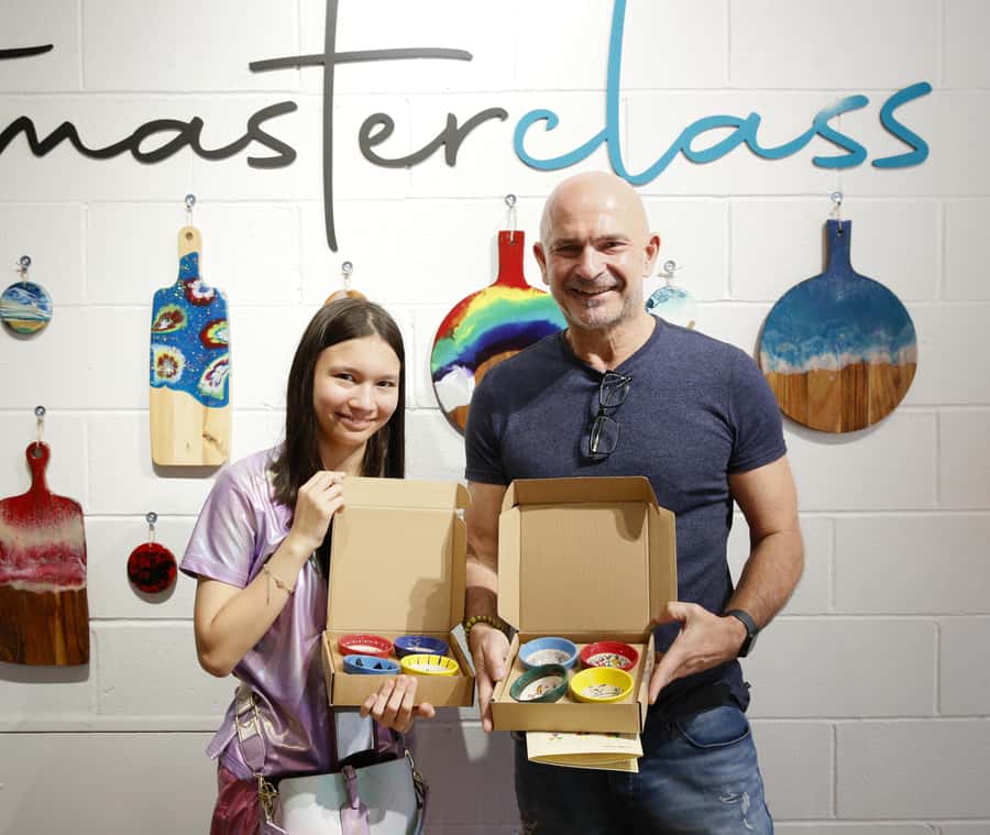 Melbourne: Ceramic Plates & Bowls Paint and Sip Classes - The core activity: painting ceramic plates and bowls (and not overthinking it)