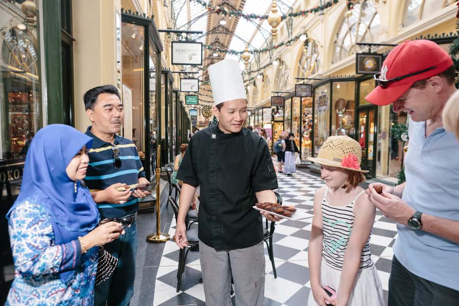 Melbourne Chocolate Wonderland Walking Tour - Where the Tour Starts: The Block Arcade and the Chocolate-Coloured Balloon