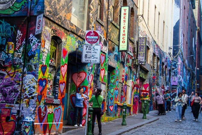 Melbourne City Highlights Small Group Tour - The Route Starts at Collins Street and Turns Quickly to Street Art