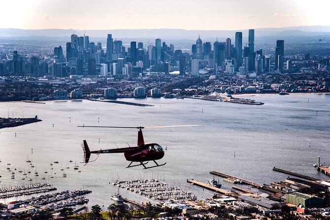 Melbourne City Scenic Helicopter Ride - Royal Botanic Gardens and the Shrine of Rememberance: A Different Mood