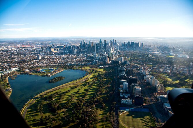Melbourne City Scenic Helicopter Ride - Rod Laver Arena and the MCG: Sports Views That Feel Immediate