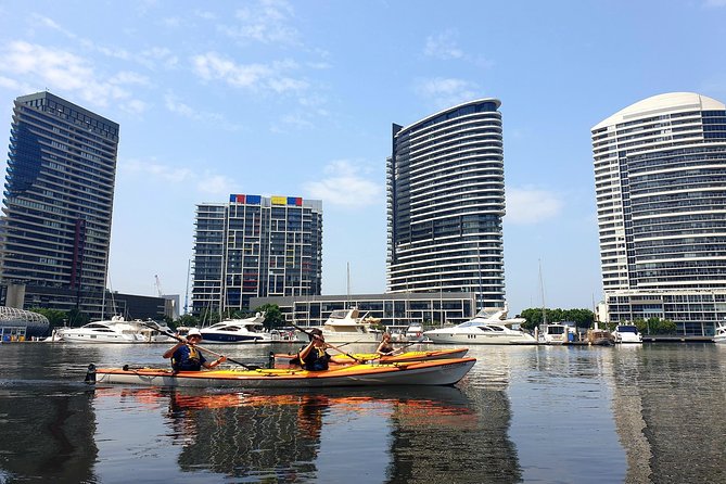 Melbourne City Sights Kayak Tour - The central Melbourne stretch: Flinders Street, Princes Bridge, and more