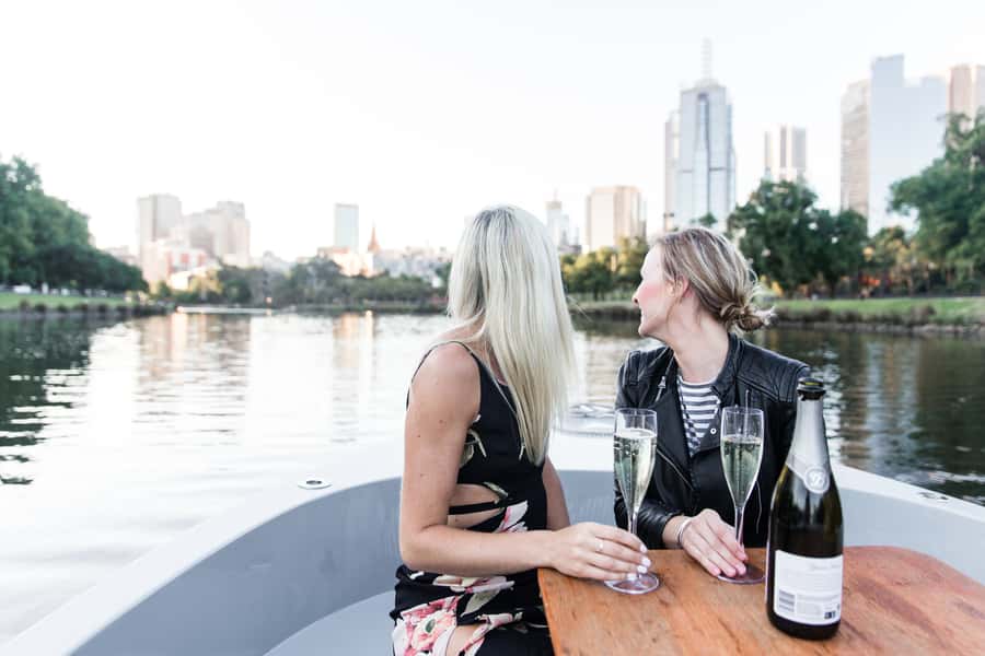 Melbourne: Electric Picnic Boat Rental on the Yarra River - The electric picnic boat: quiet, easy, and built with recycled materials