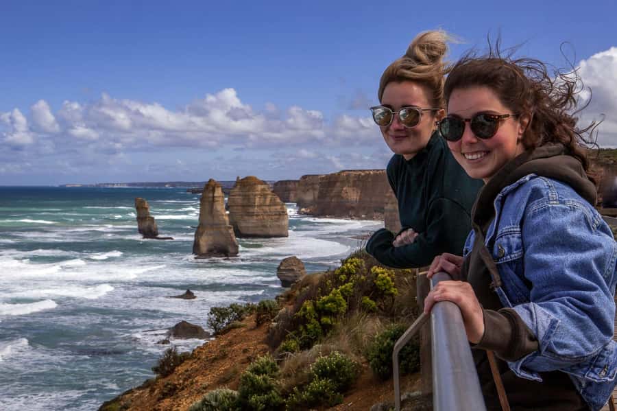 Melbourne: Great Ocean Road & Wildlife Tour for Backpackers - Twelve Apostles boardwalk and Gibson Steps: cliffs you can walk to