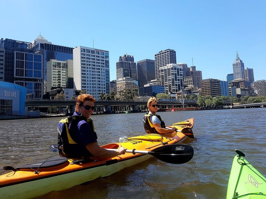 Melbourne: Iconic City Sights Kayak Experience - Crown Casino and South Bank on the Way Back Upstream