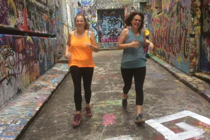 Melbourne Laneways Discovery Running Tour - Hosier Lane: street art you see at speed, in the right context