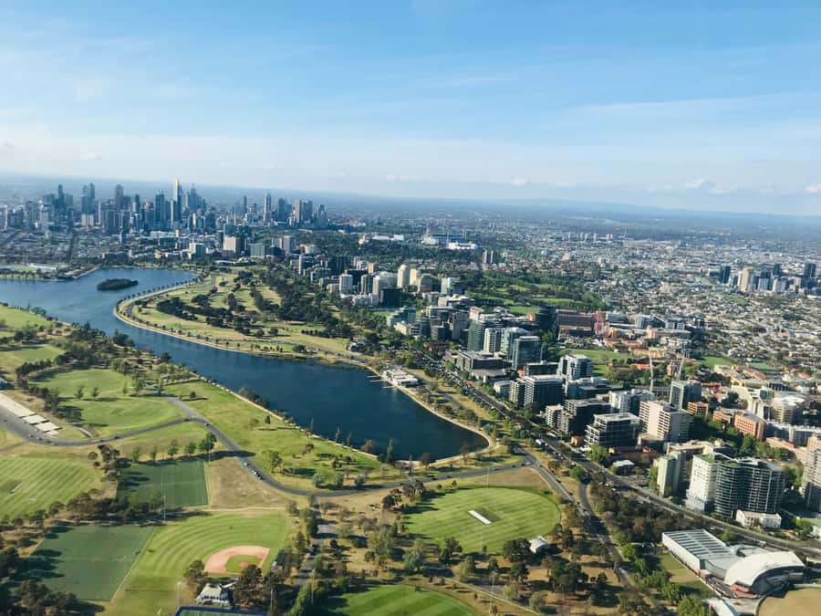 Melbourne: Private City Skyline and Bay Helicopter Ride - The MCG and Parliament House steps: seeing the city’s icons from above