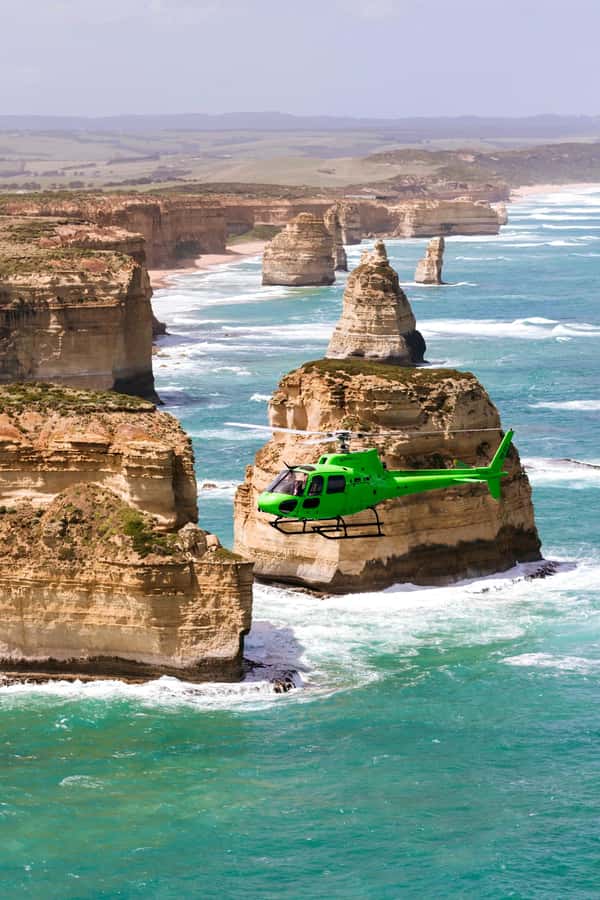 Melbourne: Private Helicopter Flight to the 12 Apostles - The 12 Apostles helipad landing: where your free time really shines