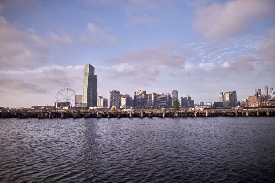 Melbourne Scenic Sunset Cruise with Bar & City Views - River-Level City Views: Watching Docklands and Boats Go By
