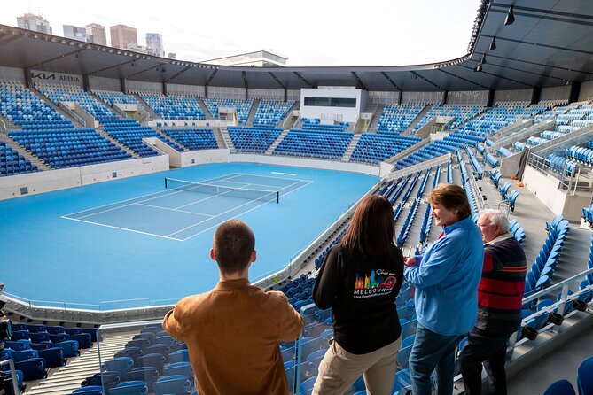 Melbourne Sports Precinct Walk with Behind-the-Scenes MCG Tour - Melbourne & Olympic Parks: the Australian Open side of the city
