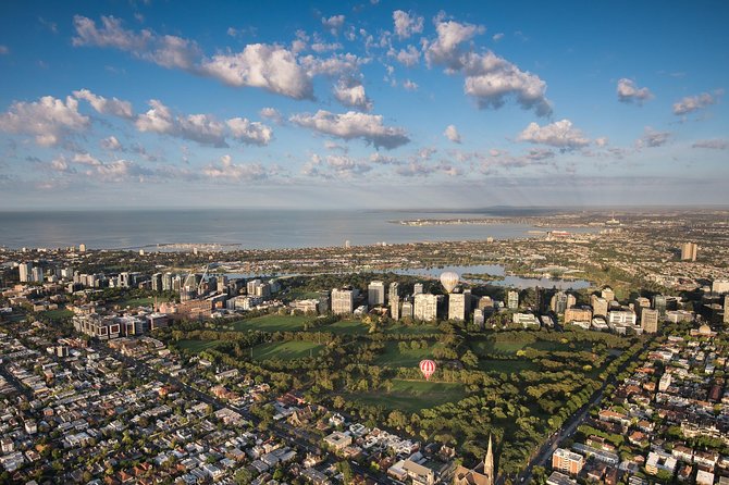 Melbourne sunrise balloon flight & champagne breakfast - What You’ll See From Above: MCG, Shrine, Flinders Street, and the Yarra