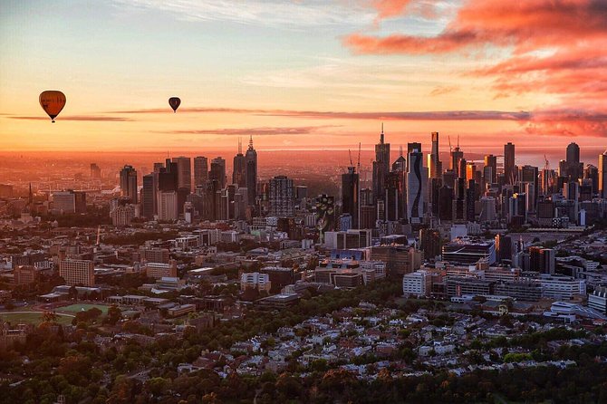 Melbourne Sunrise Hot Air Balloon Ride with GoPro Photos - Why Melbourne works so well for sunrise ballooning