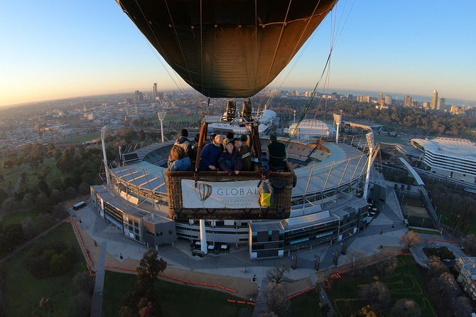 Melbourne Sunrise Hot Air Balloon Ride with GoPro Photos - What you’ll see over Melbourne: from MCG to Williamstown Beach