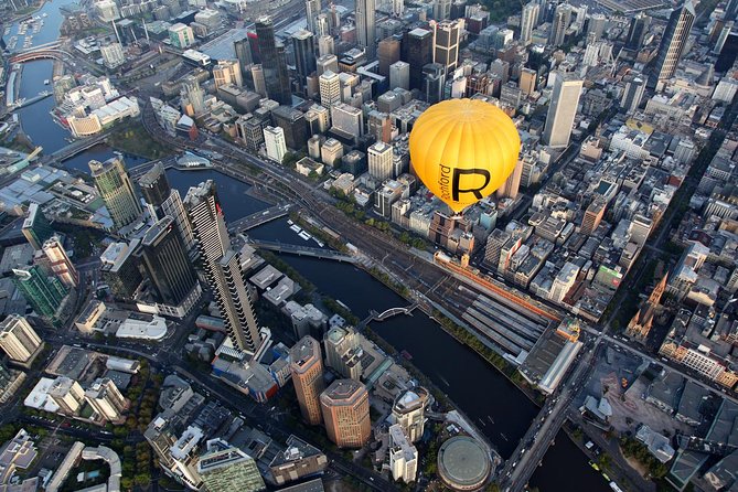 Melbourne Sunrise Hot Air Balloon Ride with GoPro Photos - Breakfast at Pullman: savory bites and the champagne-style upgrade