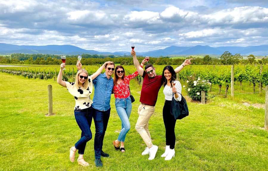 Melbourne: Yarra Valley Wine, Choc, Farm Fresh, Gin Tour - The Melbourne Start: Arts Centre Location and Getting Ready