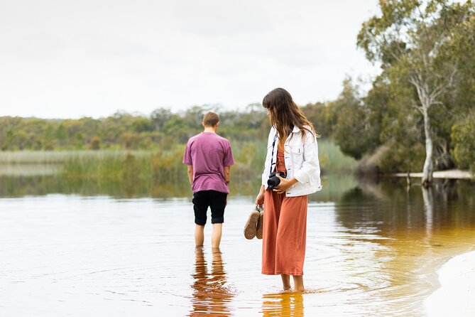 Minjerribah Cultural Experience - Stop 5: Home Beach access track and tasting plants in season