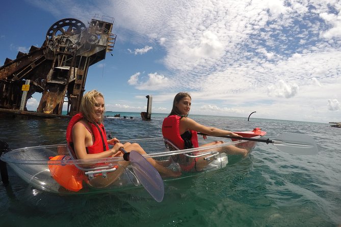 Moreton Island Day Trip (Kayak, Snorkel & Sandboard) frm Brisbane or Gold Coast - Tangalooma Wrecks: The Reef You Can See Without Guessing