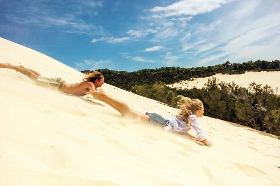Moreton Island: Desert Safari Tour & Dolphin Viewing - Weather swaps, rough terrain, and safety you should actually take seriously