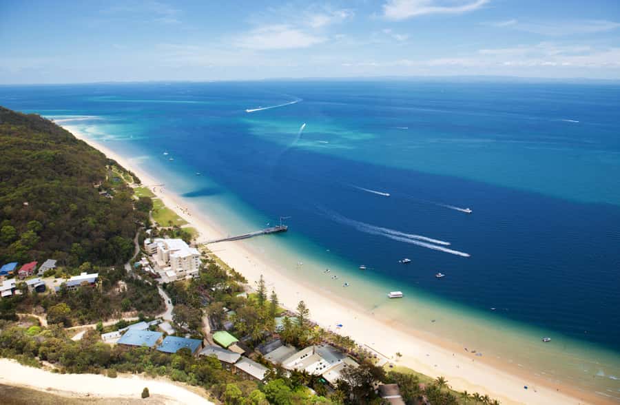 Moreton Island: Desert Safari Tour & Dolphin Viewing - Tangalooma Island Resort day-pass: pools, lunch voucher, and real downtime