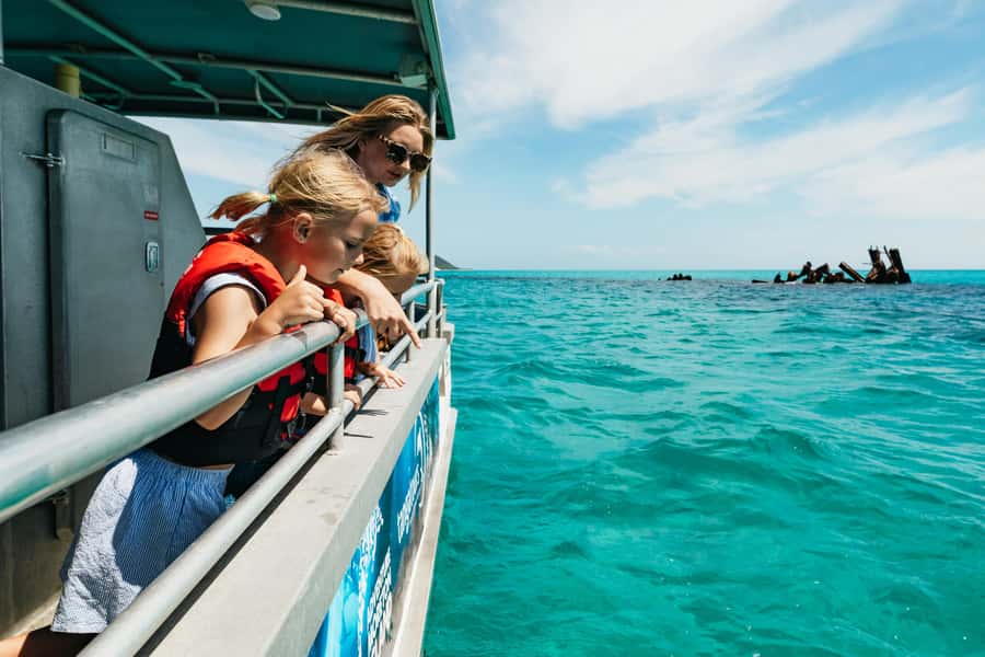 Moreton Island: Tangalooma Day Trip Marine Discovery Cruise - Tangalooma Resort Day Pass: Pools, Bars, and Lunch Voucher Reality Check
