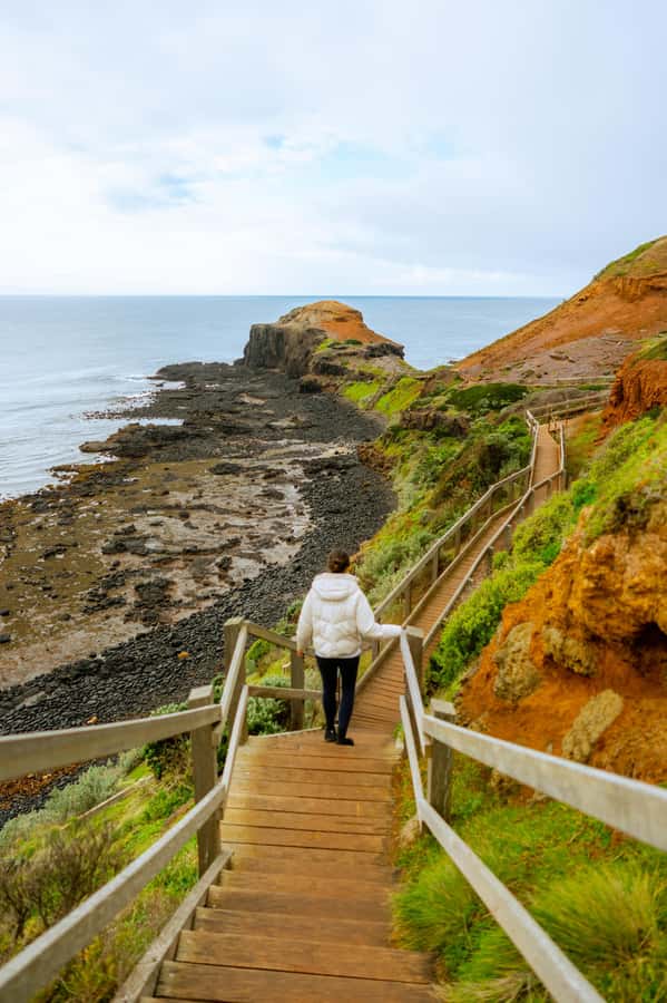Mornington Peninsula Private Day Tour - Cape Schanck Lighthouse and Black Rock Beach: rugged ocean therapy