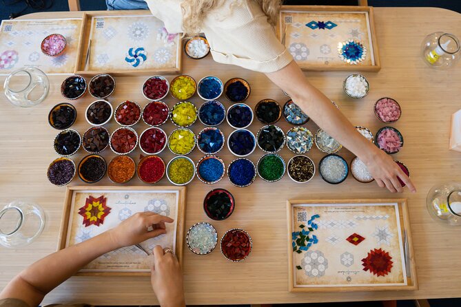 Mosaic Art Classes Sydney: Turkish Lamp Workshop - Darlinghurst studio setup: where the workshop starts (and what’s included)