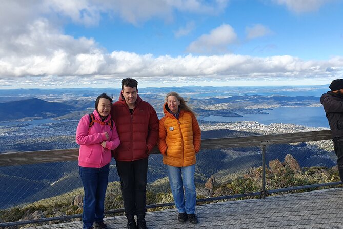Mount Wellington Pinnacle 2 Hours Small Group Tour - At the summit: snow gums, alpine plants, and the trig point moment